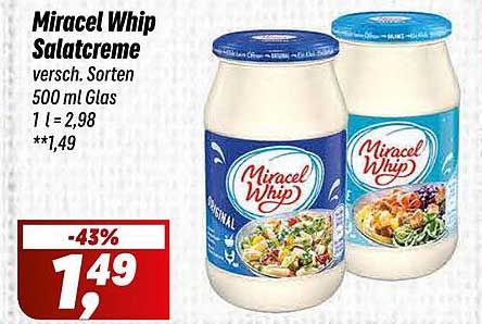 Miracel Whip Salatcreme 500 ml