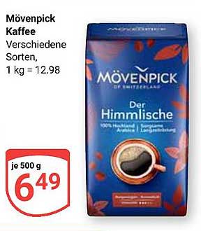 Mövenpick Kaffee - Der Himmlische, 500 g