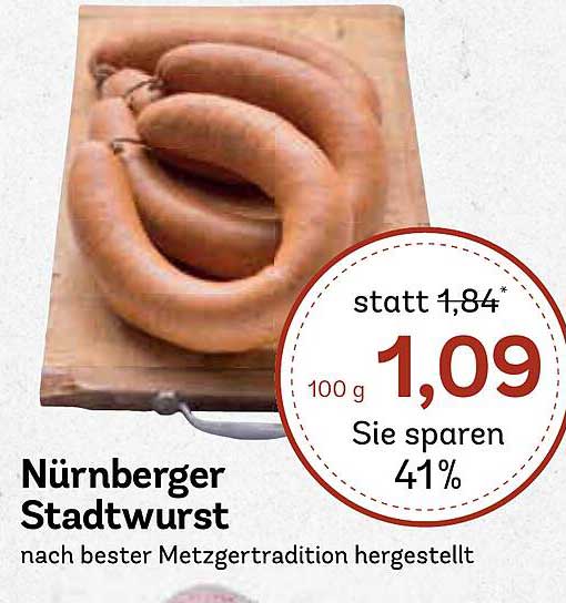 Nürnberger Stadtwurst nach bester Metzgertradition hergestellt
