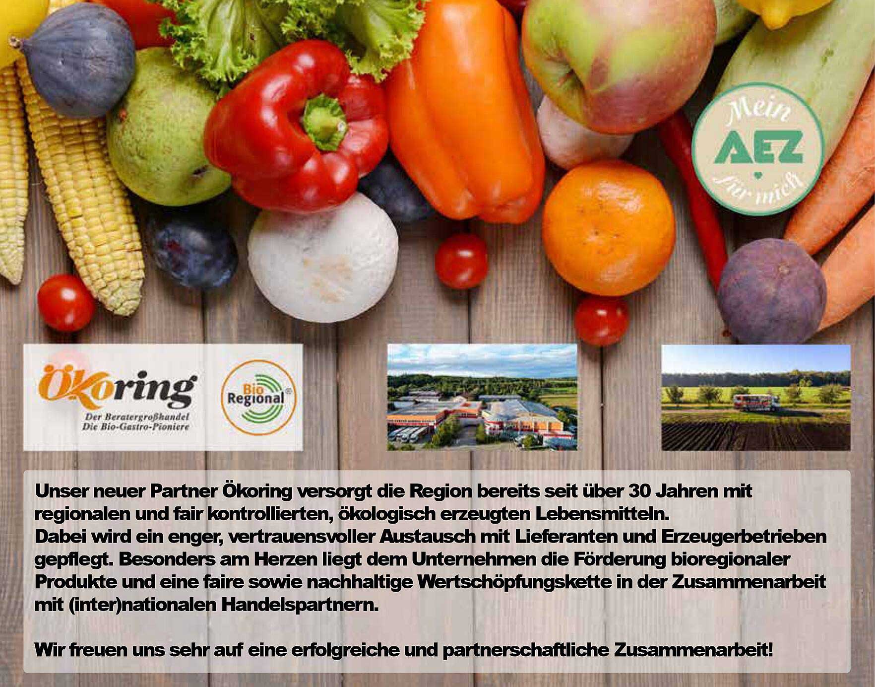 Ökoring – Frische regionale Lebensmittel aus bio-regionaler Erzeugung