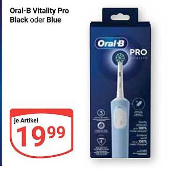 Oral-B Vitality Pro Black oder Blue