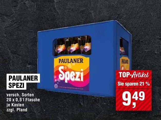 PAULANER SPEZI 20 x 0,5 l Flasche je Kasten
