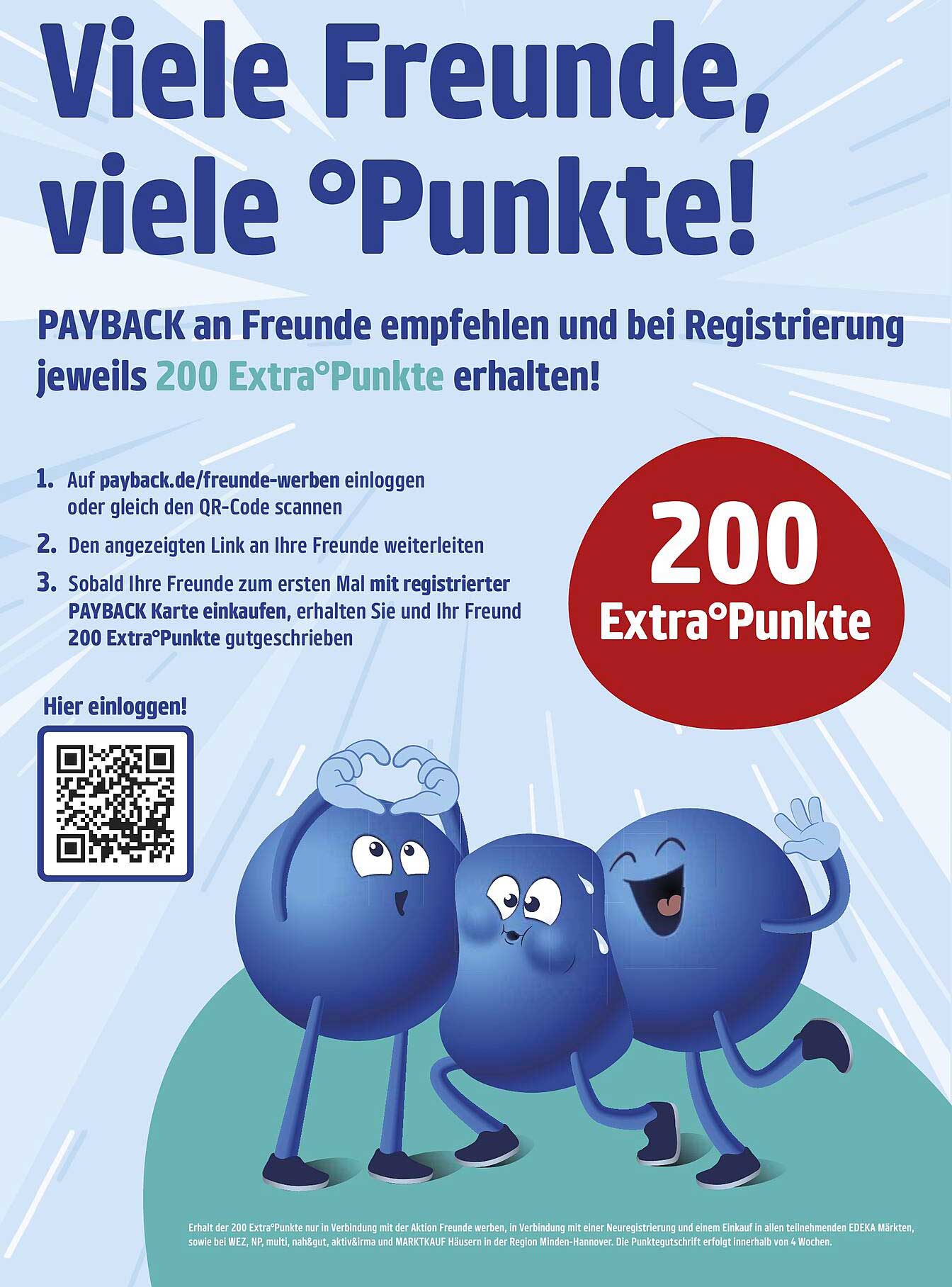 PAYBACK Freunde Werben Aktion – 200 ExtraPunkte sichern!