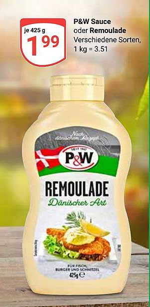 P&W Remoulade Dänischer Art 425 g