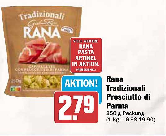 Rana Tradizionali Prosciutto di Parma 250 g Packung