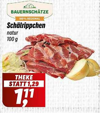 Schälrippchen natur 100 g - Bauernschätze