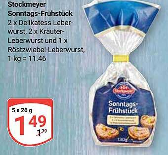 Stockmeyer Sonntags-Frühstück 5 x 26 g