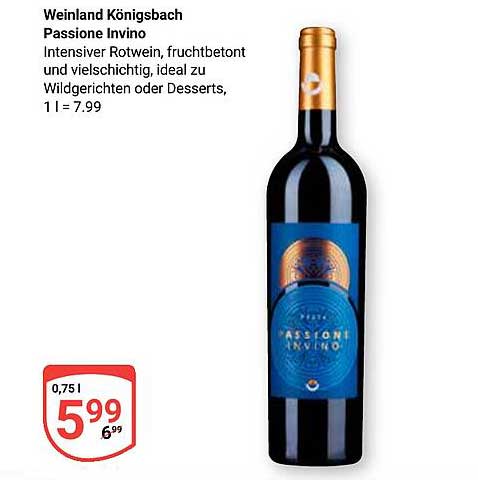 Weinland Königsbach Passione Invino 0,75 l