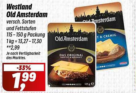 Westland Old Amsterdam Käse