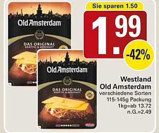 Westland Old Amsterdam verschiedene Sorten 115-145g Packung