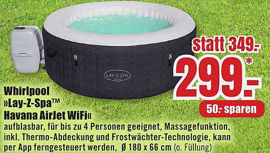 Whirlpool „Lay-Z-Spa™ Havana AirJet WiFi