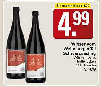 Winzer vom Weinsberger Tal Schwarzriesling
