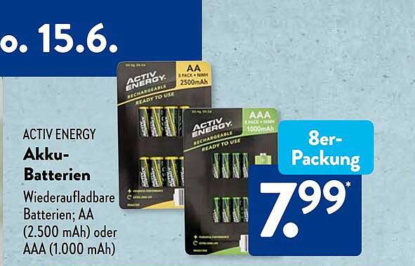 ACTIV ENERGY Akku-Batterien