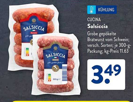CUCINA Salsiccia