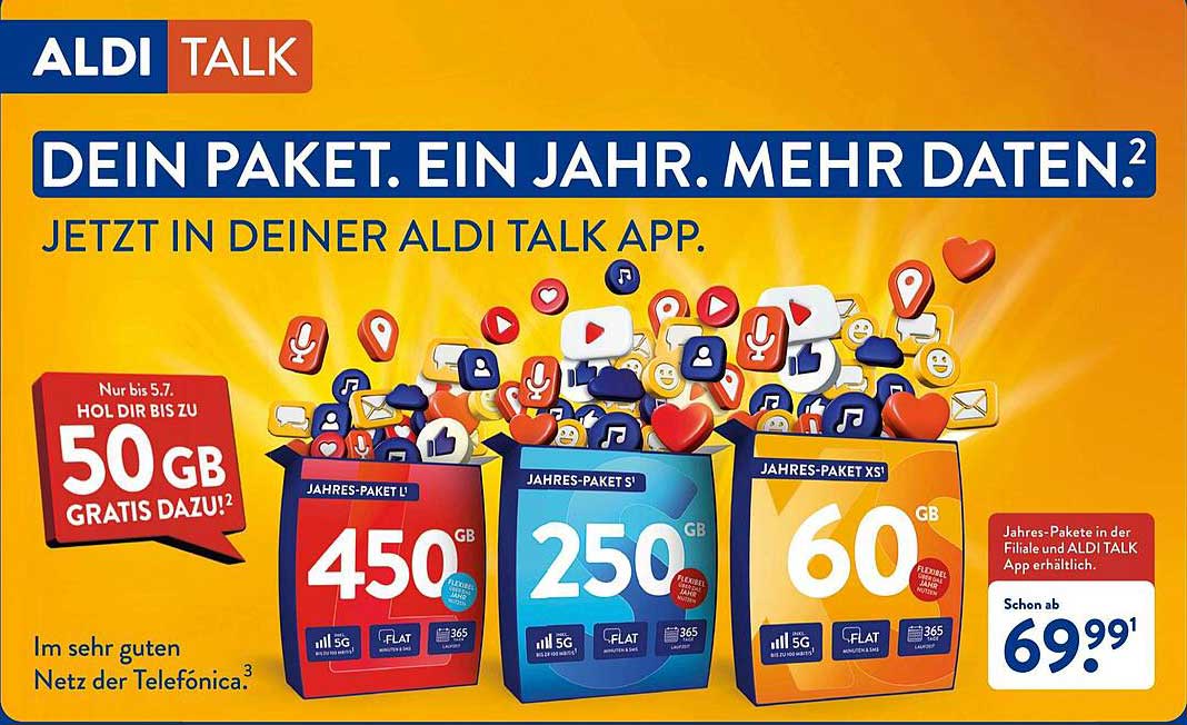 DEIN PAKET. EIN JAHR. MEHR DATEN.