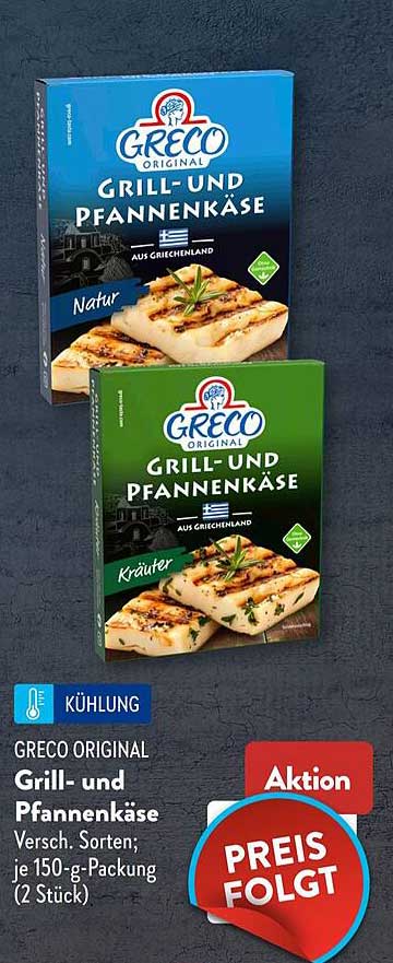 Greco Original Grill- und Pfannenkäse