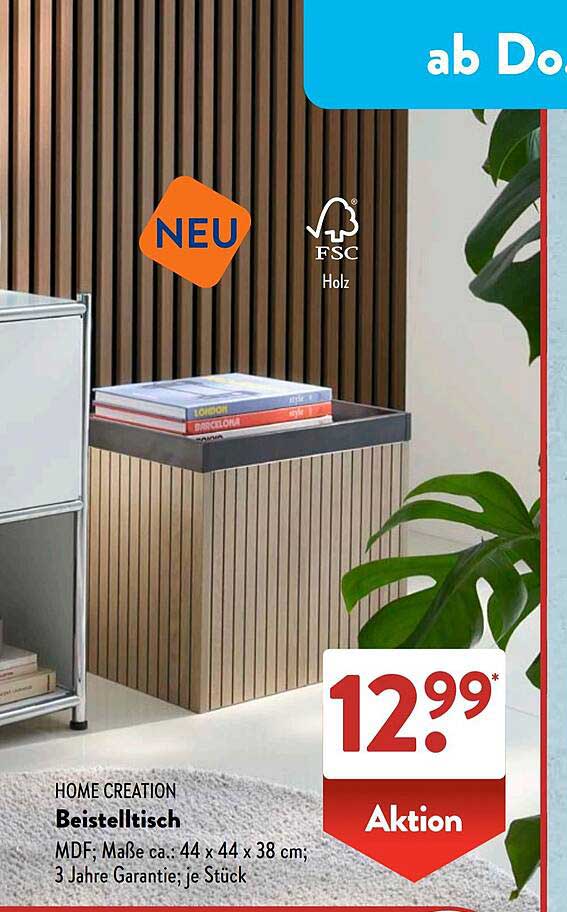 HOME CREATION Beistelltisch