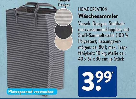HOME CREATION Wäschesammler