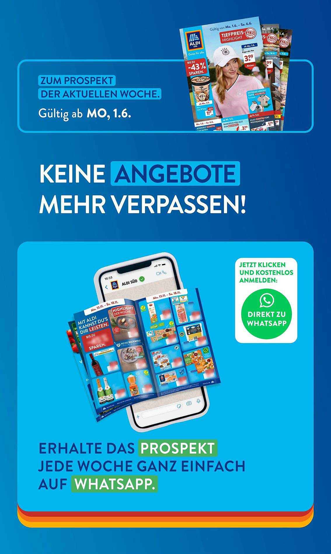 KEINE ANGEBOTE MEHR VERPASSEN!