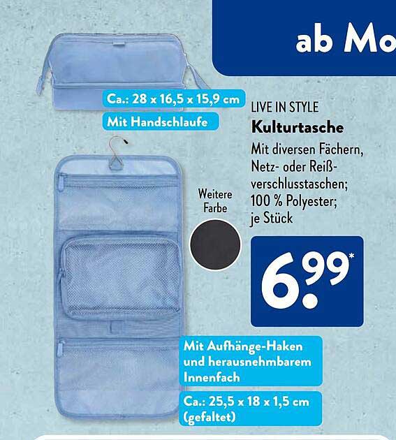 LIVE IN STYLE Kulturtasche