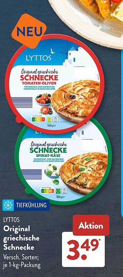 LYTTOS Original griechische Schnecke
