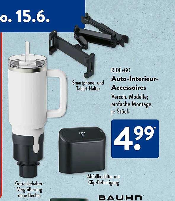 RIDE+GO Auto-Interieur-Accessoires