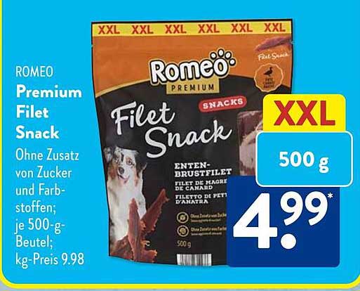 ROMEO Premium Filet Snack