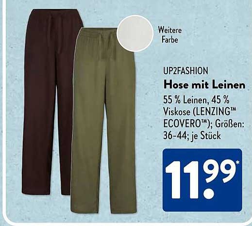 UP2FASHION Hose mit Leinen