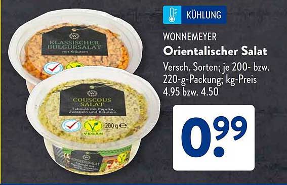 WONNEMEYER Orientalischer Salat