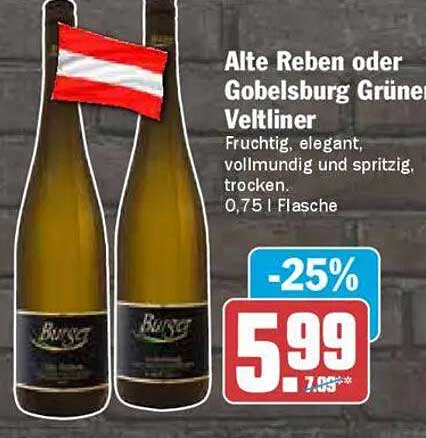 Alte Reben oder Gobelsburg Grüner Veltliner