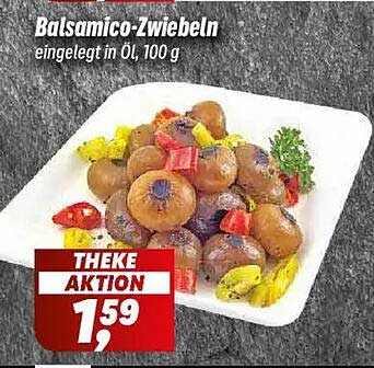 Balsamico-Zwiebeln eingelegt in Öl, 100 g