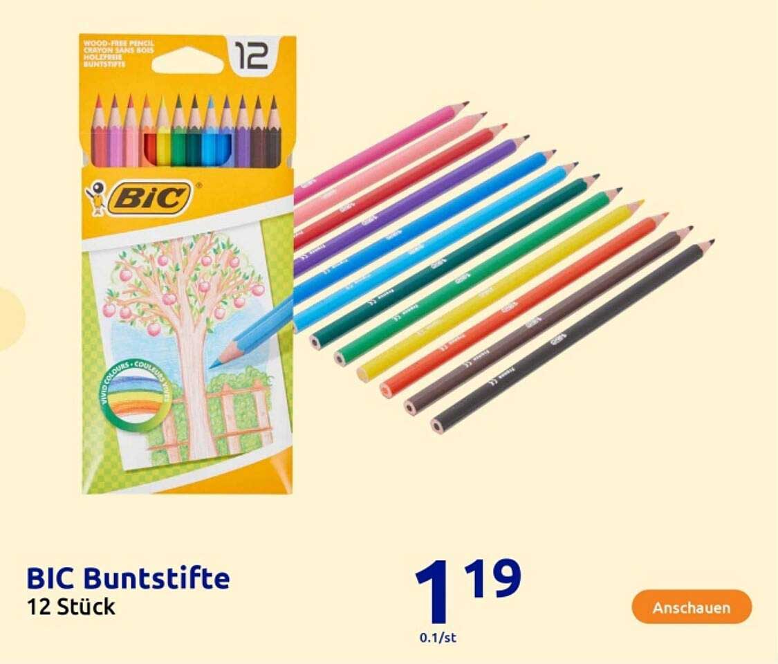 BIC Buntstifte 12 Stück