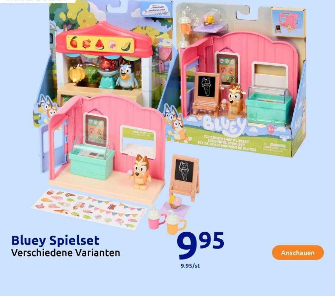 Bluey Spielset - Verschiedene Varianten