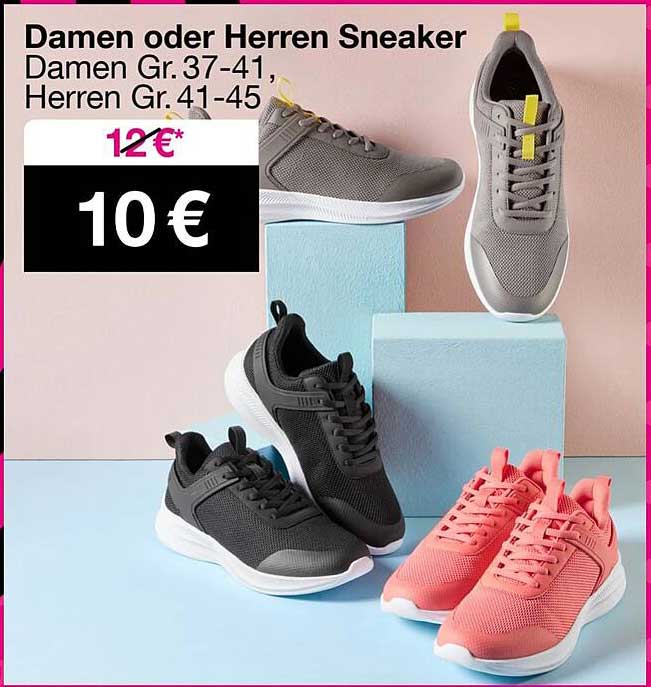 Damen oder Herren Sneaker