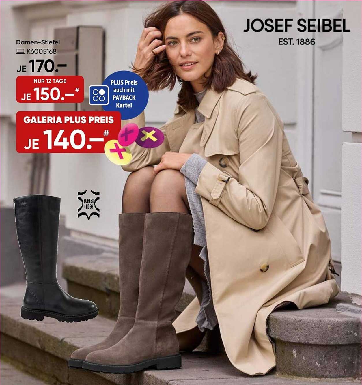 Damen-Stiefel von Josef Seibel