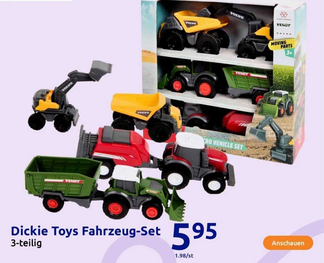 Dickie Toys Fahrzeug-Set 3-teilig