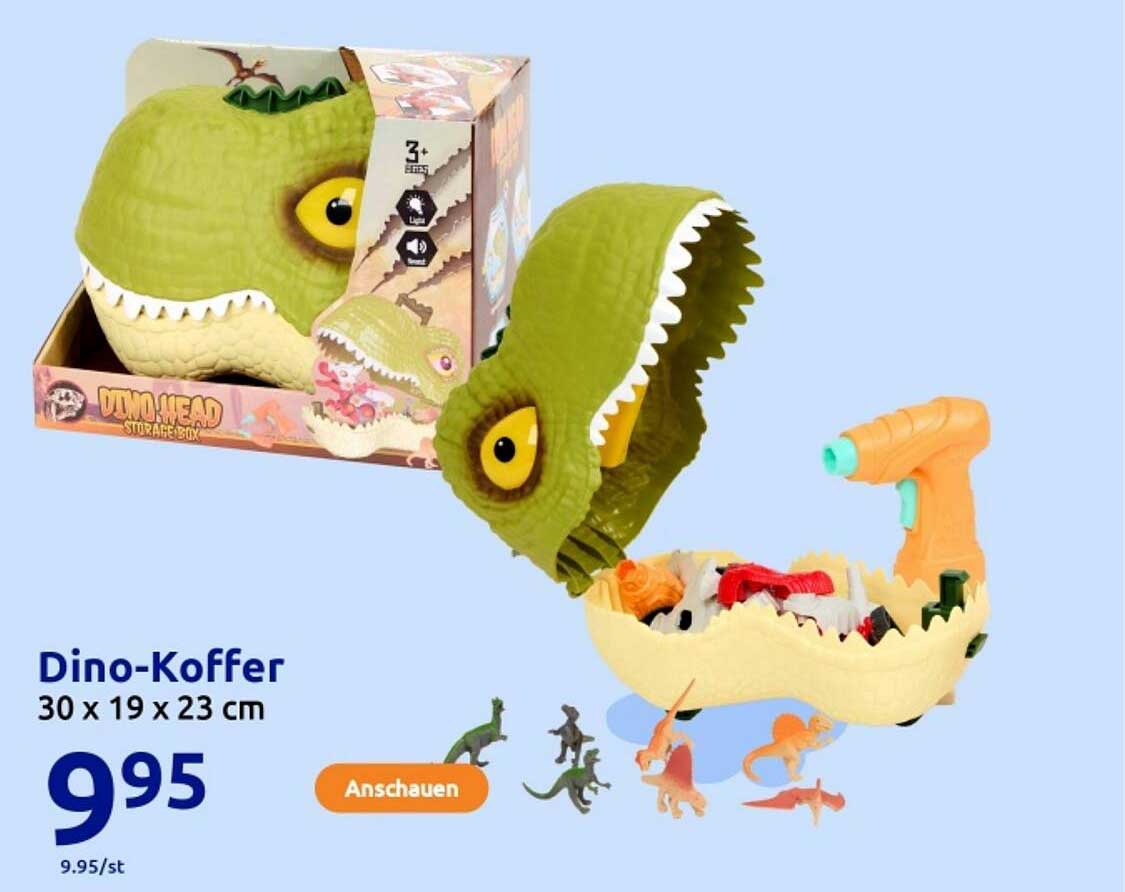 Dino-Koffer 30 x 19 x 23 cm