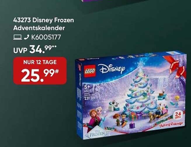 Disney Frozen Adventskalender 43273