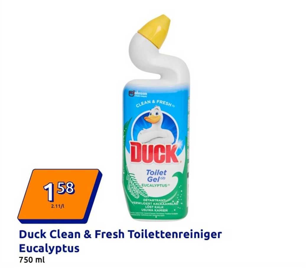 Duck Clean & Fresh Toilettenreiniger Eukalyptus