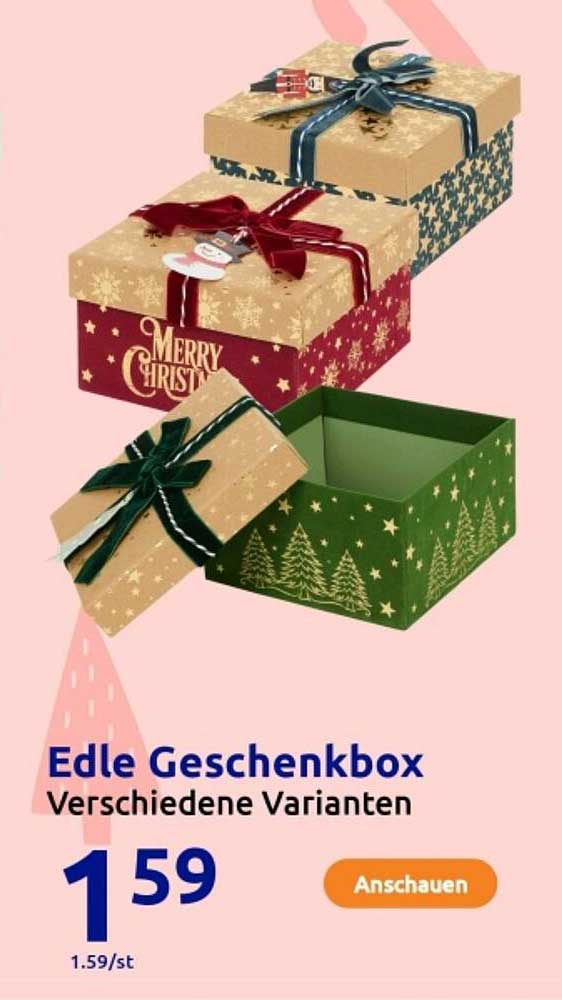 Edle Geschenkbox - Verschiedene Varianten