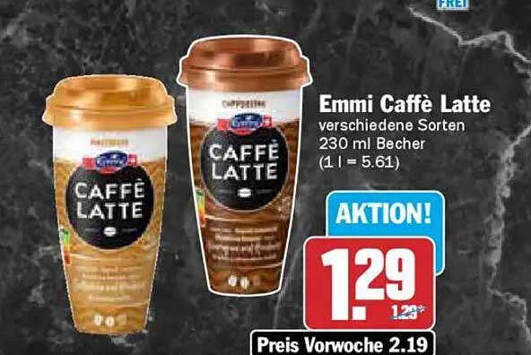 Emmi Caffè Latte verschiedene Sorten 230 ml Becher