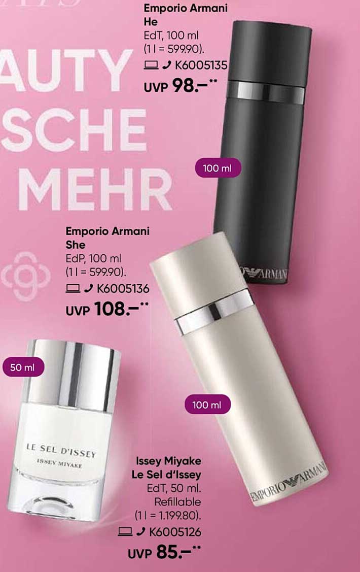 Emporio Armani He EdT 100 ml – Jetzt zum besten Preis!