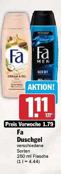 Fa Duschgel verschiedene Sorten