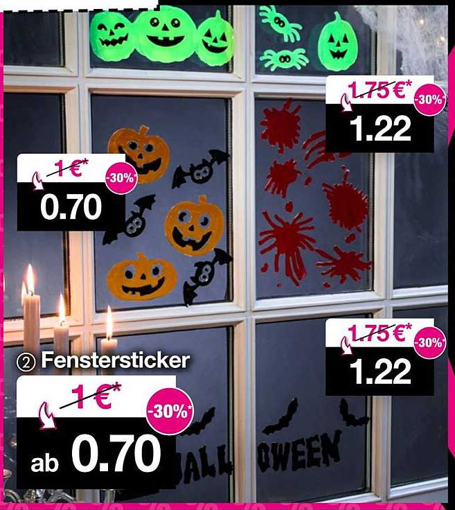 Fenstersticker Halloween