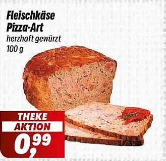 Fleischkäse Pizza-Art herzhaft gewürzt 100 g