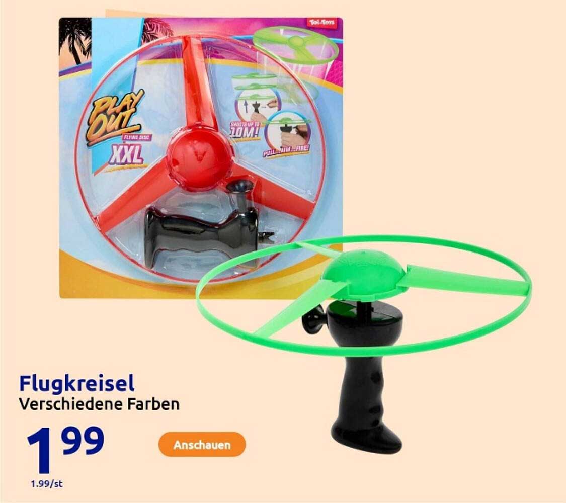 Flugkreisel - Verschiedene Farben