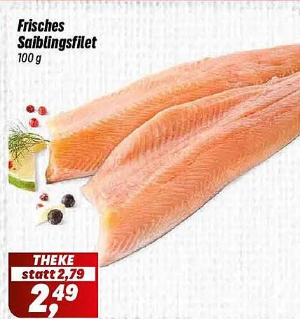 Frisches Saiblingsfilet 100 g