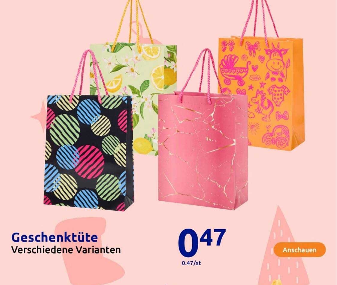 Geschenktüte - Verschiedene Varianten