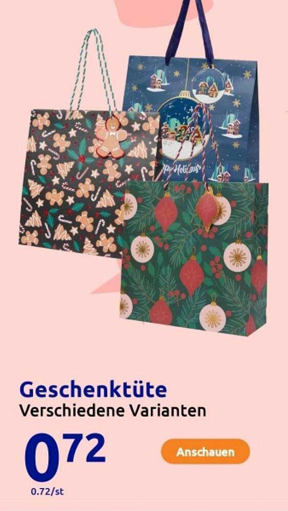 Geschenktüte - Verschiedene Varianten
