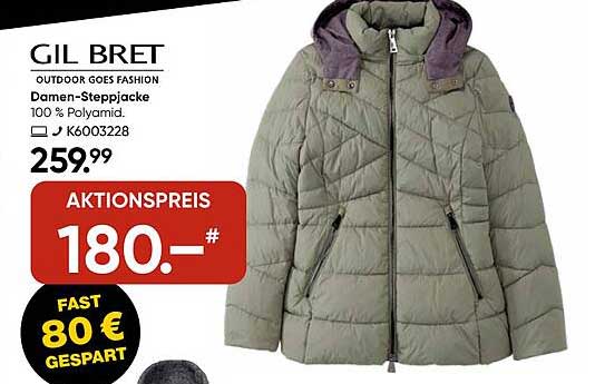 GIL BRET Damen-Steppjacke für 180 € - Jetzt zugreifen!